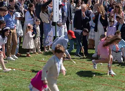 Celebran la tradici&oacute;n de Pascua en Washington