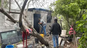 Cortocircuito desata incendio en vivienda de Ciudad Valles