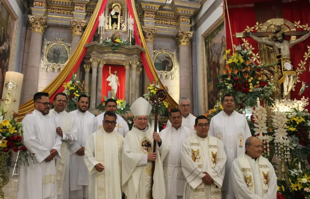 Fieles de Soledad de Graciano Sánchez celebran al Señor del Refugio