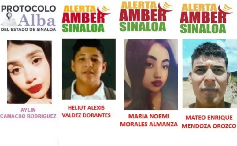 Fiscalía de Sinaloa emite cinco fichas de búsqueda por desaparecidos