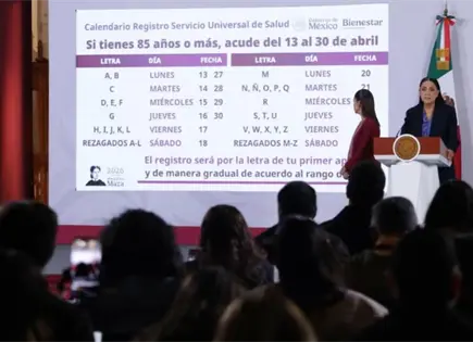 Inicia en abril credencializaci&oacute;n del Servicio Universal de Salud