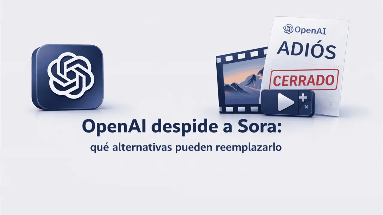 OpenAI despide a Sora: qué alternativas pueden reemplazarlo
