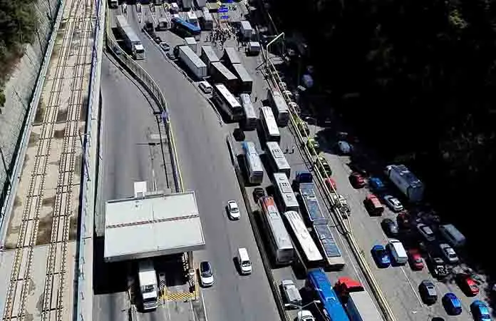 Poca afectación por los bloqueos Poca afectación por los bloqueos