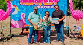 Un éxito, concurso de disfraces Aquafest