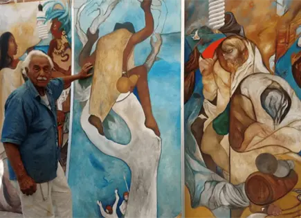 Muere Melchor Peredo, muralista emblemático de Veracruz Muere Melchor Peredo, muralista emblemático de Veracruz