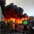 Controlan incendio en Polímeros Nacionales; no hay lesionados Controlan incendio en Polímeros Nacionales; no hay lesionados