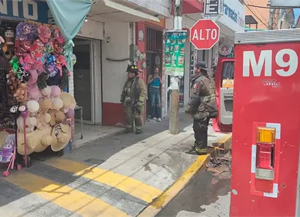 Fuga de combustible provoca un incendio