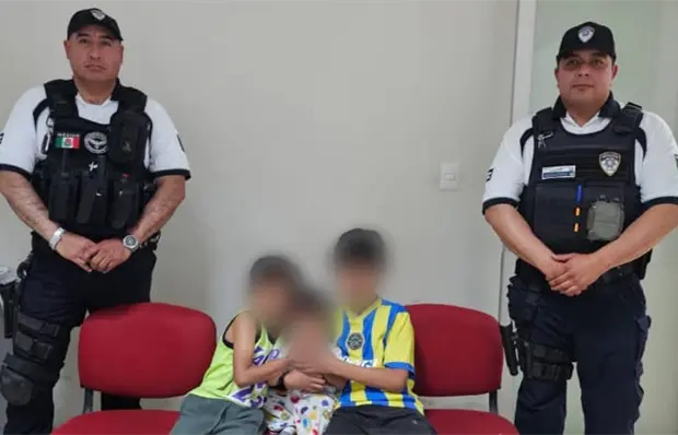 Rescatan a tres menores en presunto abandono en Barrio Vergel Rescatan a tres menores en presunto abandono en Barrio Vergel