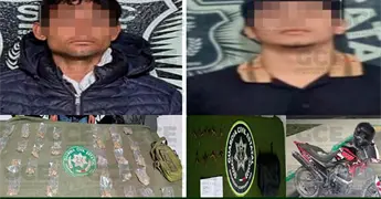 Capturan a dos delincuentes en Valles y Cedral