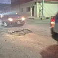 Demandan rehabilitar un peligroso bache