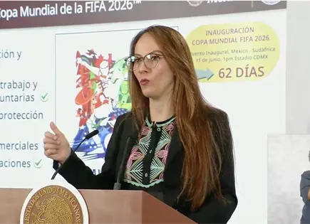 Gobierno federal asegura avances rumbo al Mundial 2026