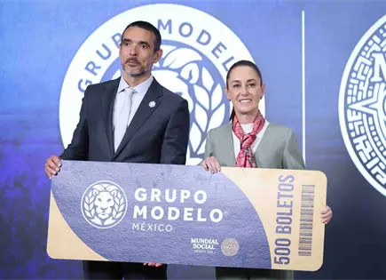 Grupo Modelo regalar&aacute; 500 boletos para el Mundial 2026