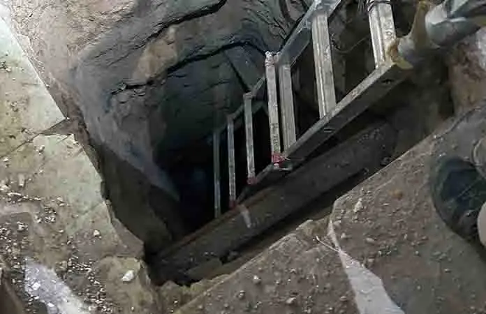 Inhabilitan un túnel en Nogales, Sonora