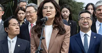 L&iacute;der opositora de Taiw&aacute;n se re&uacute;ne con Xi Jinping en Beijing