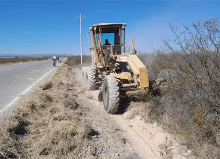 Rehabilitarán 35 km de caminos en Cedral Rehabilitarán 35 km de caminos en Cedral