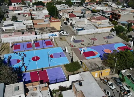 Suman 27 canchas rehabilitadas en SLP
