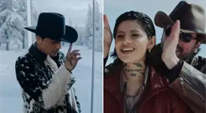 Video de Nodal desata polémica por modelo parecida a Cazzu y Ángela Aguilar