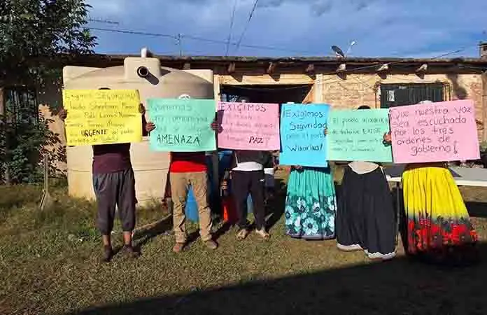 Wixarikas alertan por delincuencia