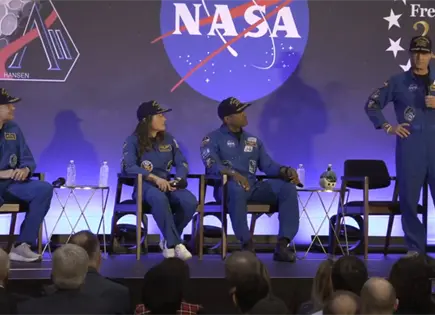 Astronautas Artemis II regresan y expresan uni&oacute;n y gratitud en Houston