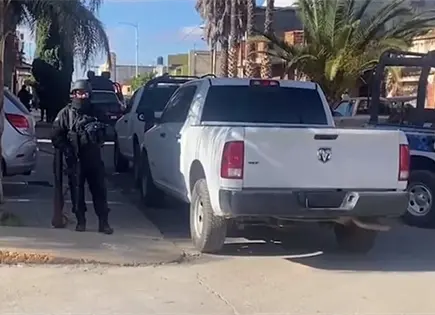 Atacan edificio de polic&iacute;a y casa en Trinidad, Zacatecas