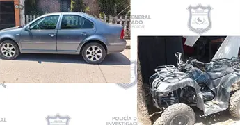 Recuperan dos veh&iacute;culos con reporte de robo