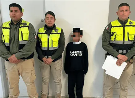 Resguardan a menor con reporte de b&uacute;squeda en Villa de Pozos