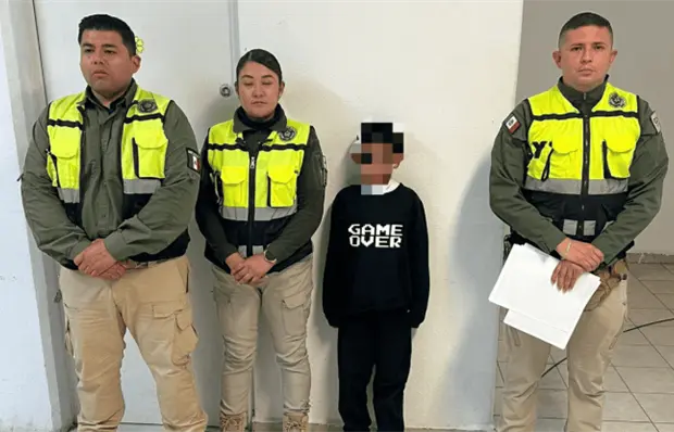 Resguardan a menor con reporte de b&uacute;squeda en Villa de Pozos