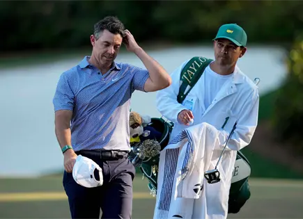 Rory McIlroy pierde ventaja r&eacute;cord en Masters 2024 en Augusta