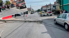 Tráiler deja sin luz a habitantes de la colonia Progreso