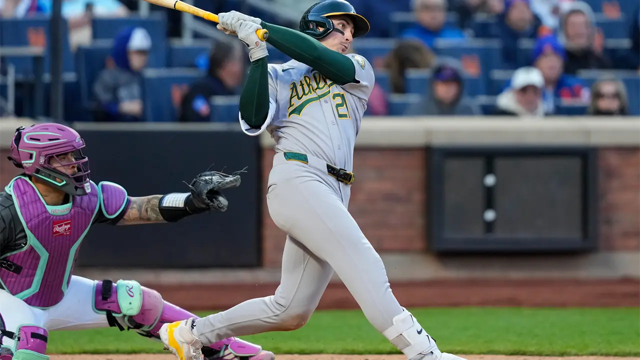 Tyler Soderstrom impulsa victoria de Atléticos sobre Mets en Nueva York