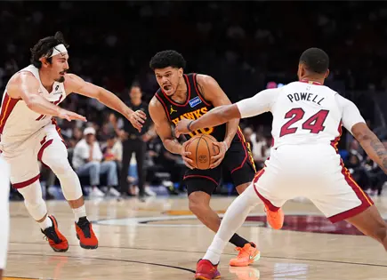Jaime Jaquez Jr anota 26 puntos y lidera victoria del Heat