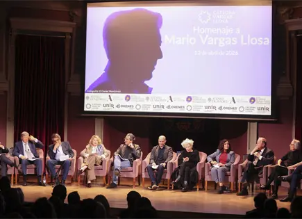Madrid homenajea a Vargas Llosa a un año de su muerte Madrid homenajea a Vargas Llosa a un año de su muerte
