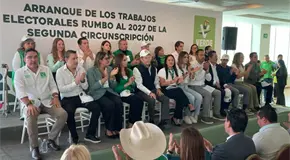 Quiere PVEM que Morena se sume a su proyecto en 2027 (video) Quiere PVEM que Morena se sume a su proyecto en 2027 (video)