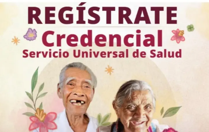 Secretaría de Salud prioriza registro de Credencial Universal para mayores 85 años