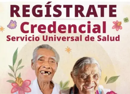 Secretaría de Salud prioriza registro de Credencial Universal para mayores 85 años Secretaría de Salud prioriza registro de Credencial Universal para mayores 85 años