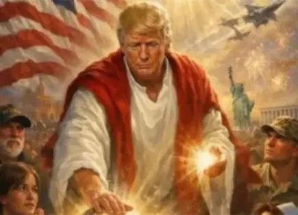 Trump borra imagen de &eacute;l como Jes&uacute;s, tras oleada de indignaci&oacute;n