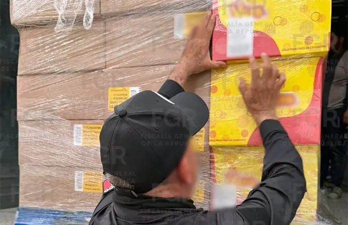 Catean terreno para recuperan tráiler robado