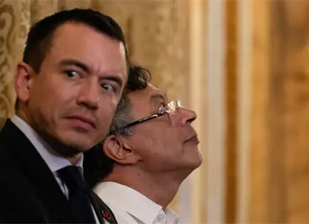 Daniel Noboa espera soluci&oacute;n tras crisis comercial con Colombia