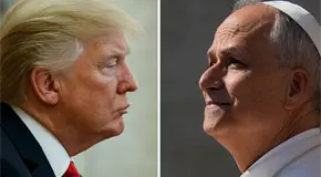 El Papa critica a malvados y soberbios; Trump enfurece