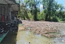 Fotos | El R&iacute;o Valles, un muladar tras lluvias