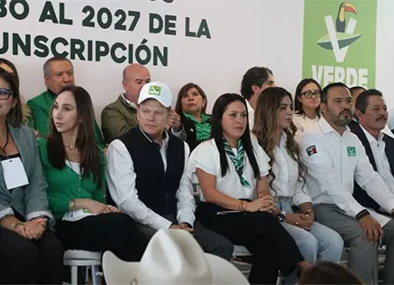 Verde Ecologista ir&aacute; s&oacute;lo en 2027 por gubernatura