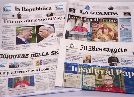 Visitantes en Vaticano condenan comentarios de Trump contra el papa