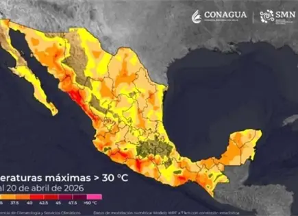 Alertan por intensa ola de calor en el pa&iacute;s