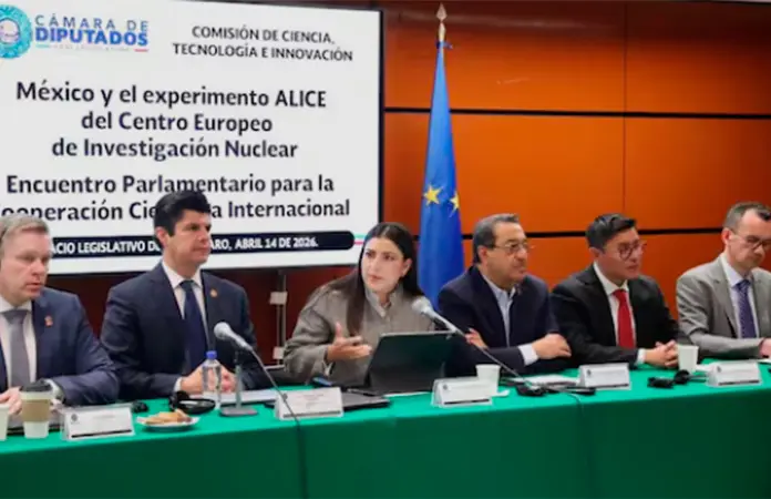 Diputados se reúnen para fortalecer cooperación en experimento ALICE