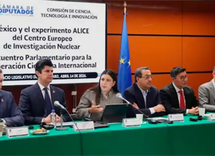 Diputados se reúnen para fortalecer cooperación en experimento ALICE Diputados se reúnen para fortalecer cooperación en experimento ALICE