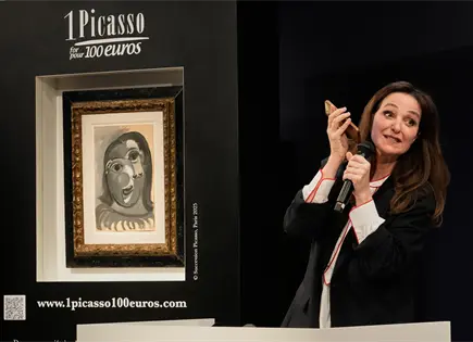 Parisino gana cuadro de Picasso valorado en un millón de dólares Parisino gana cuadro de Picasso valorado en un millón de dólares