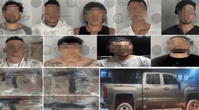 Caen 9 presuntos ligados a c&eacute;lula delictiva en Villa de Reyes