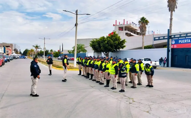 Despliega SSPC operativo por juego Pumas-Atl&eacute;tico de SL