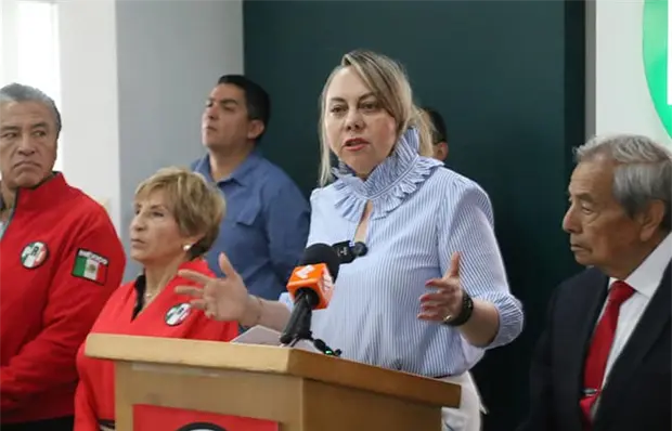 Sara Rocha confirma a Enrique Galindo como carta fuerte del PRI