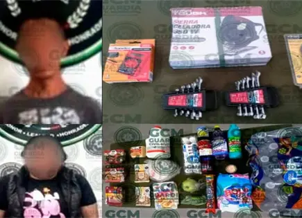 En flagrancia, sorprenden a farderos en supermercados